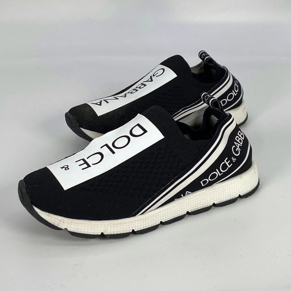 DOLCE & GABBANA KIDS Paul Slip-On Sneakers